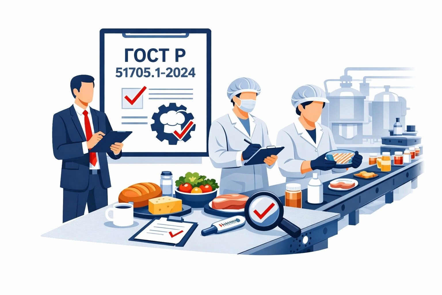 Оформление ГОСТ Р 51705.1 2024 ХАССП в Абинске